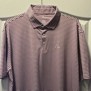 XXL Red, White & Blue Rhoback Golf Polo